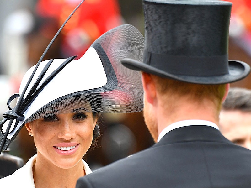 Принц Гарри и Меган Маркл посетили королевские скачки Royal Ascot