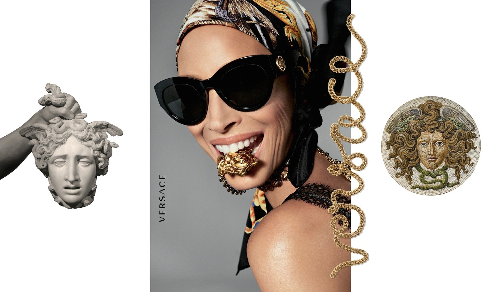 Модные солнцезащитные очки 2018 фото коллекции Versace