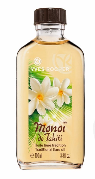 Масло для тела и волос Monoi de Tahiti Yves Rocher.