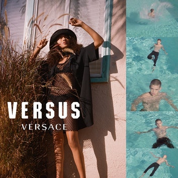 Versus Versace представил весенне-летнюю рекламную кампанию с участием миллениалов