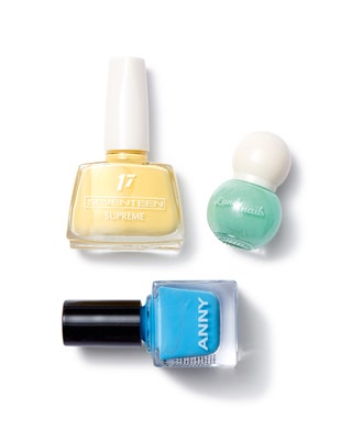 Лаки для ногтей  Supreme 196 259 руб. Seventeen Candynails «Мятный мармелад» 220 руб. Faberlic Light Blue For You...