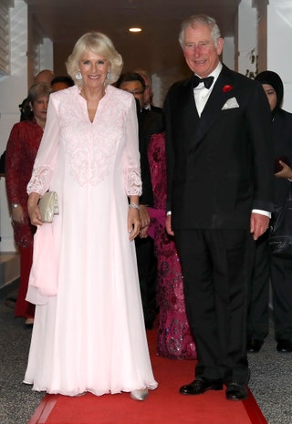 Камилла ПаркерБоулз и принц Чарльз.
