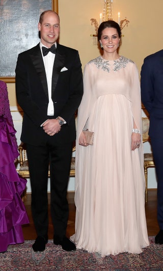 Принц Уильям и Кейт Миддлтон в Alexander McQueen.