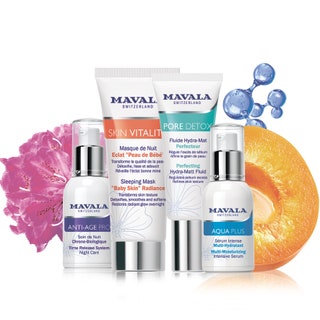 Mavala ночной омолаживающий комплекс AntiAge Pro придающая сияние ночная детоксмаска Skin Vitality увлажняющий и...