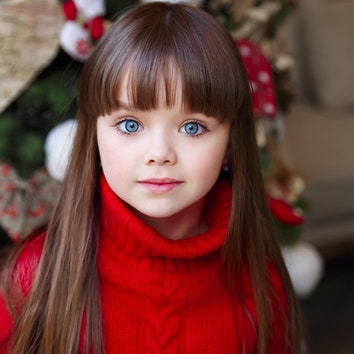Самой красивой девочкой в мире стала шестилетняя модель из России