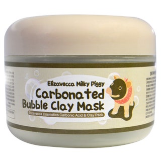 Elizavecca маска Milky Piggy Clay Mask. Эта корейская кислородная маска с древесным углем в составе эффективно избавляет...