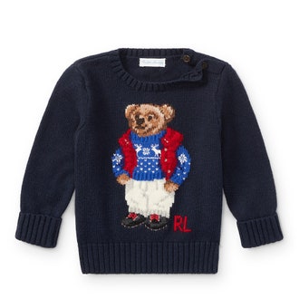 Вещь дня: вязаный свитер с медведем Ralph Lauren «The Polo Bear»