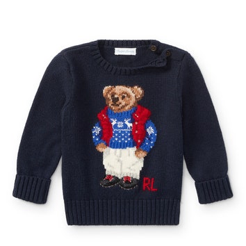 Вещь дня: вязаный свитер с медведем Ralph Lauren «The Polo Bear»