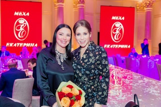Екатерина Акхузина и Юлия Барановская.