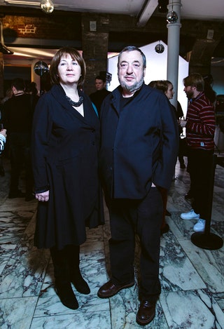Павел Лунгин с супругой Еленой.