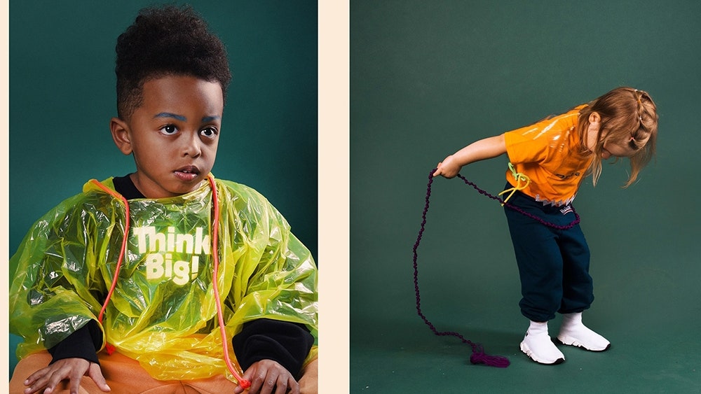 Balenciaga запускает первую детскую коллекцию с миниверсиями «взрослых» вещей