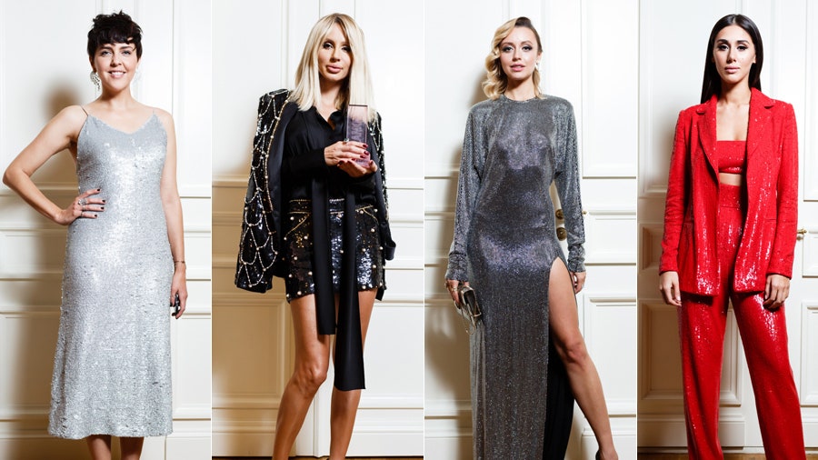 «Женщина года» 2017 фото нарядов с блестками — главного модного тренда