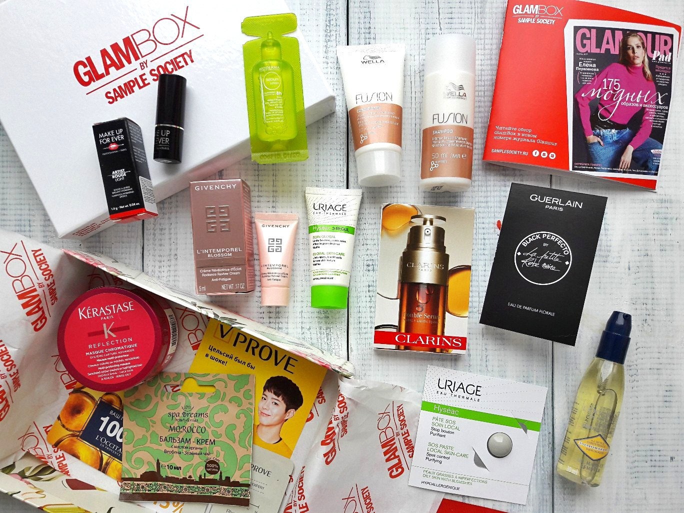 Разбираем новую коробочку GlamBox!