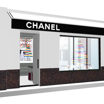 Pop-up-бутик Chanel на Малой Бронной сменил оформление