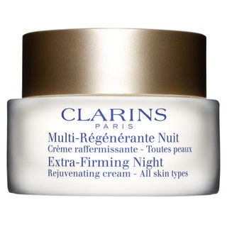 Ночной восстанавливающие и подтягивающий крем для любого типа кожи MultiRgnrante Nuit Clarins.