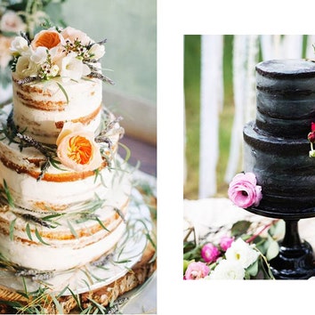 14 необычных свадебных тортов