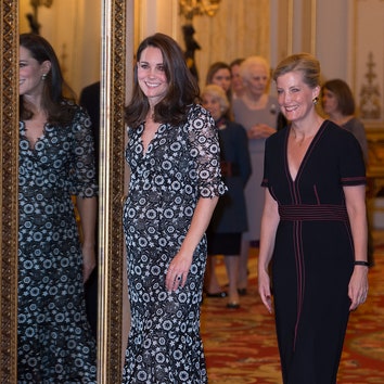 Кейт Миддлтон устроила модный прием в Букингемском дворце