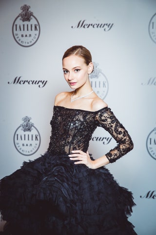Софья Евстигнеева в Ralph  Russo.
