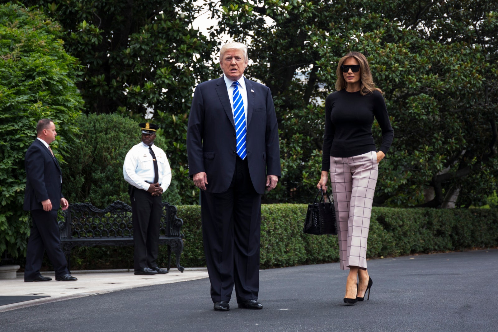 Мелания Трамп фото самых дорогих нарядов за 2017 год