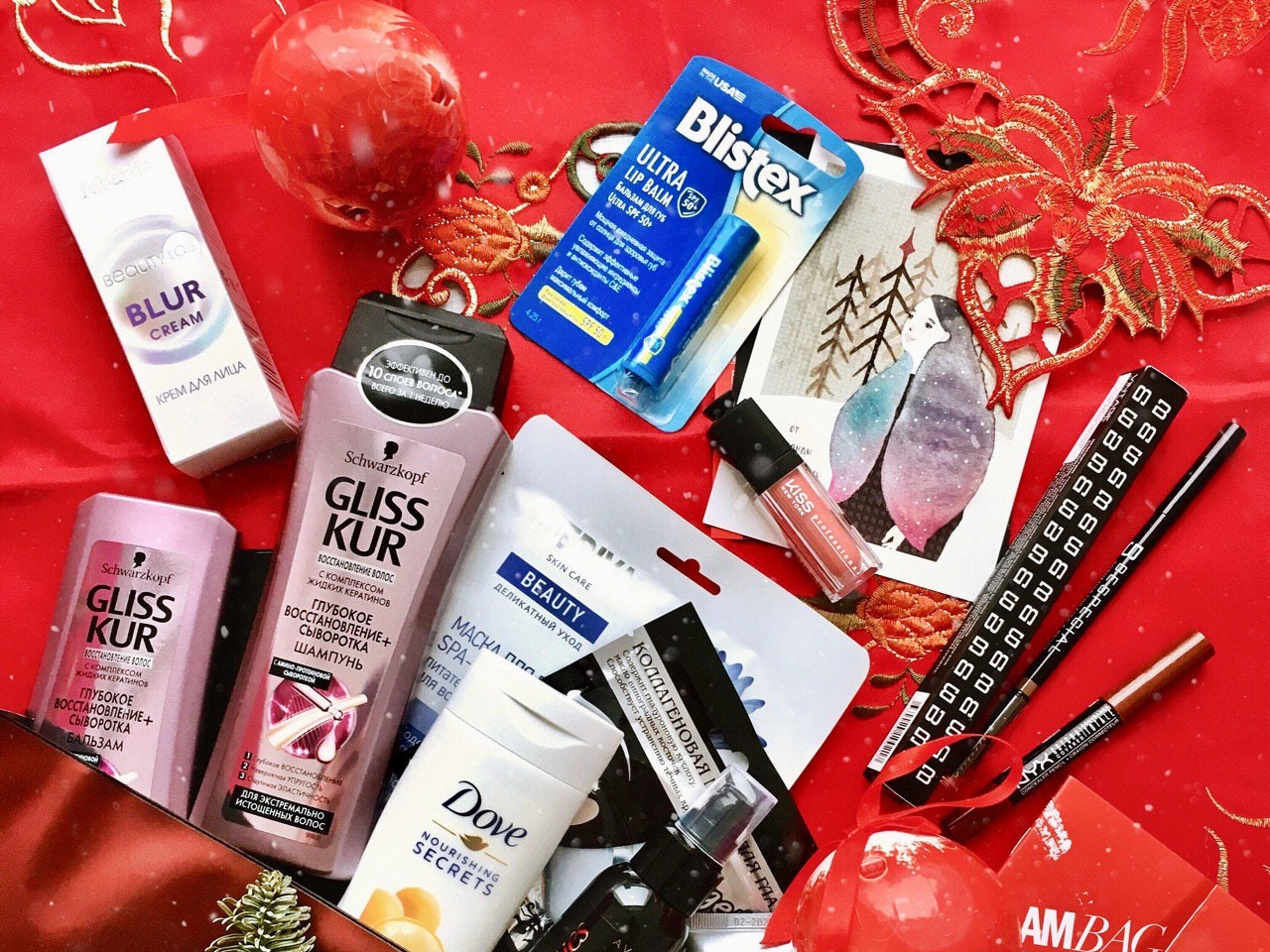 Разбираем декабрьскую коробочку Glambag!