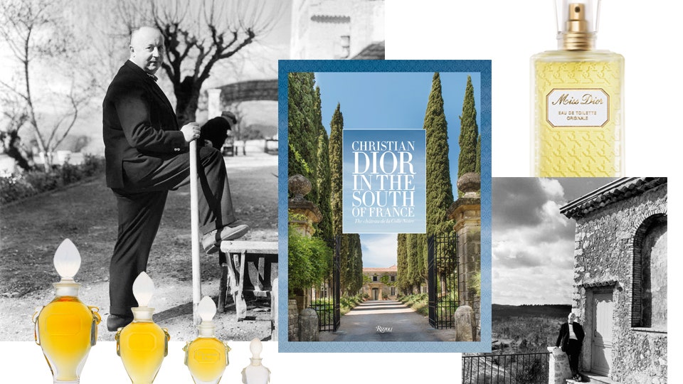 «Диор на юге Франции» книга о Кристиане Диоре с архивными фотографиями