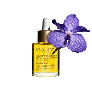 Clarins масло для лица для обезвоженной кожи Orchide Bleue.