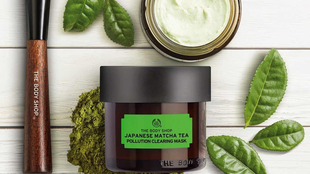 Антиоксидантная маска для лица «Японский чай матча» от The Body Shop из коллекции «Рецепты природы»