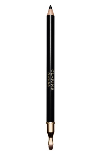 Карандаш для глаз с кистью Clarins Crayon Khôl 01 Carbon Black.