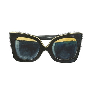 Солнцезащитные очки Linda Farrow.