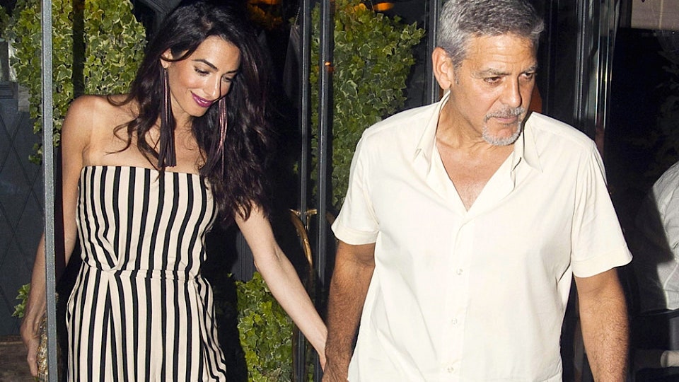 Джордж Клуни помогает Амаль ухаживать за близнецами интервью актера о детях и планах на будущее