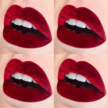 Instagram-тренд: бархатные губы