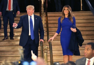 Дональд и Мелания Трамп.