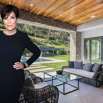 В гостях у Крис Дженнер: роскошный особняк за $10 млн по соседству с Ким Кардашьян