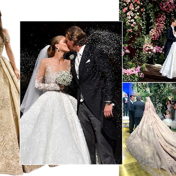 Как в сказке: 6 самых красивых свадеб сезона