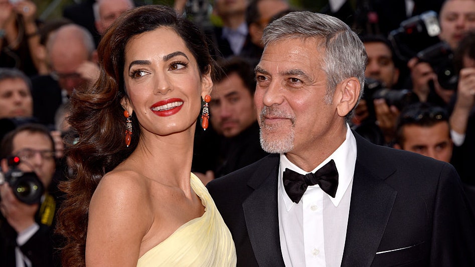 Джордж и Амаль Клуни показали детей  близнецов Эллу и Александра