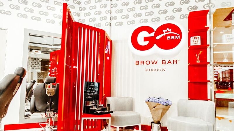 Экспресссалон GO by Brow Bar Moscow открылся в Москве в ТЦ Киевский