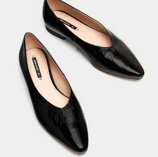 Балетки  3599 руб. Zara.