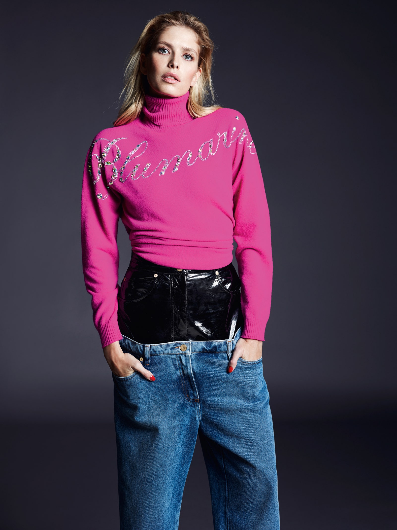 Джемпер Blumarine джинсы Natasha Zinko.