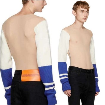 Аксессуар дня: прозрачный свитер Calvin Klein за $1800