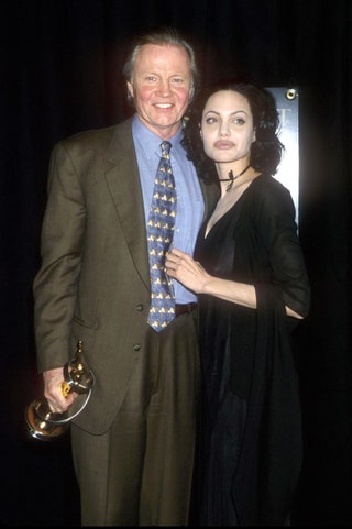 Анджелина Джоли и Джон Войт в 2000 году