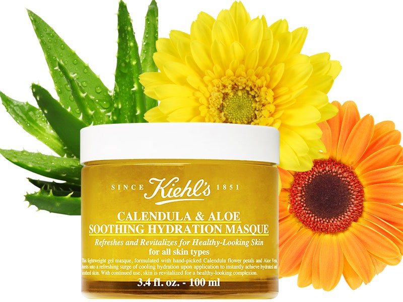 Увлажнение и свежесть: новая маска с календулой и алоэ от Kiehl’s