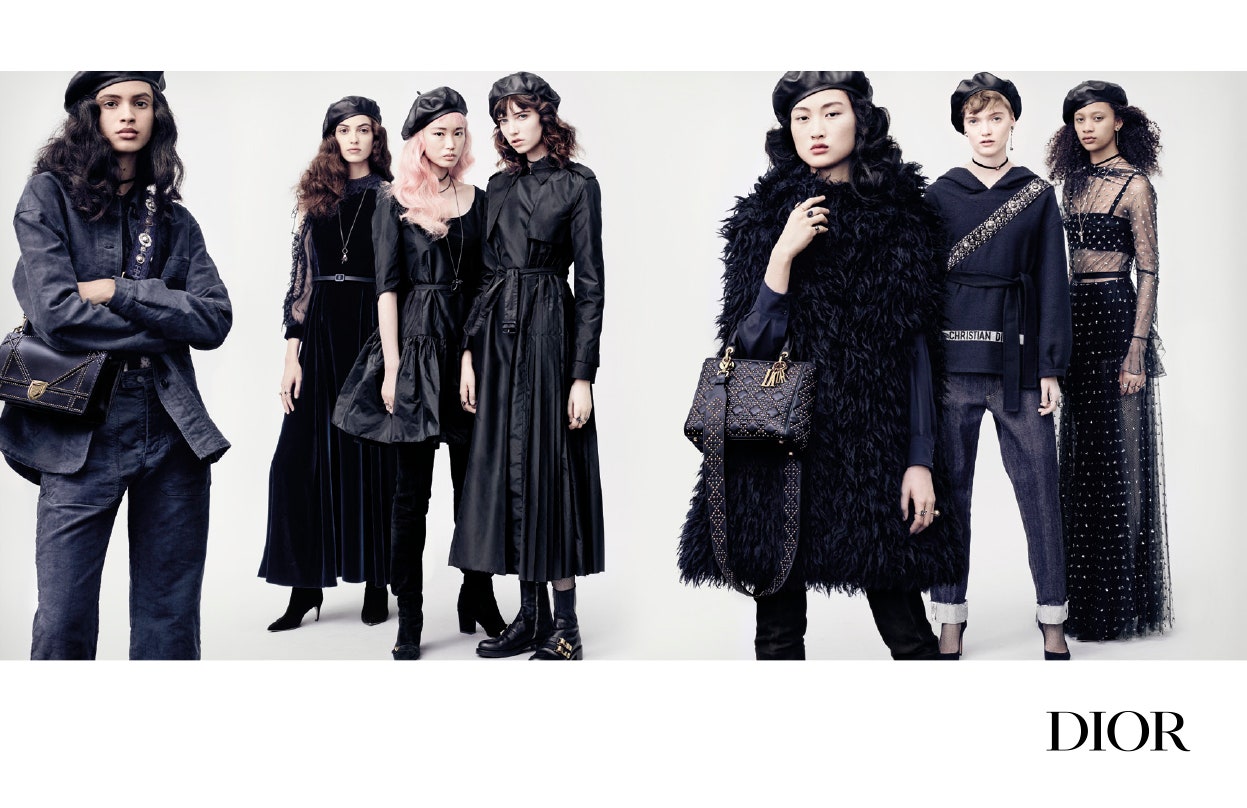 Christian Dior представили рекламную кампанию коллекциия осеньзима 20172018