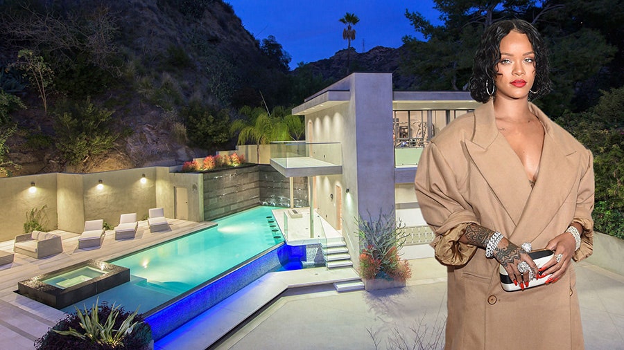 Рианна фото роскошного особняка за 7 млн в Западном Голливуде