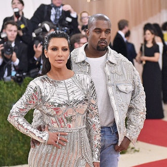 Канье Уэст не пришел на Met Gala из-за скандальных фото Ким Кардашьян