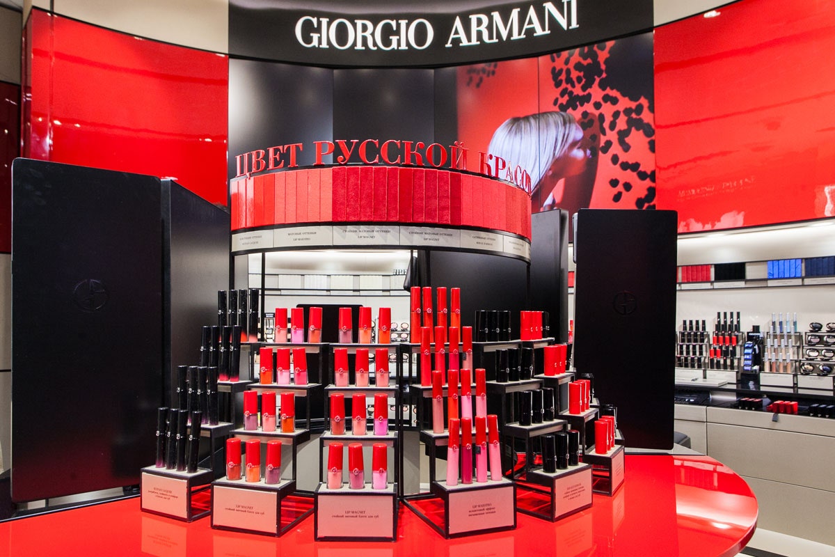 Открытие бутика Giorgio Armani Beauty в ТЦ «Атриум» фото Ирины Горбачевой и других | Glamour