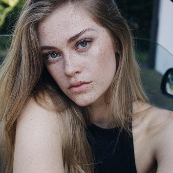 Веснушчатая красавица из Германии стала звездой Instagram