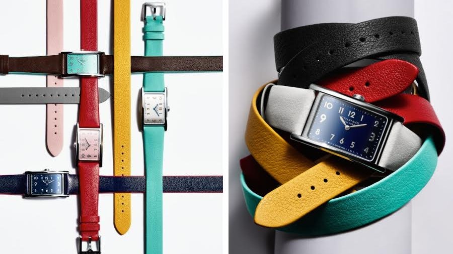 Миниатюрные часы Tiffany EastWest Mini с цветными ремешками уже в продаже