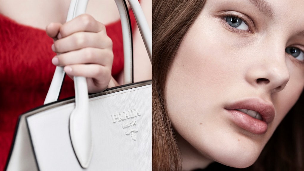 Рекламная кампания Prada осеньзима 2017 сумки бренда на фото