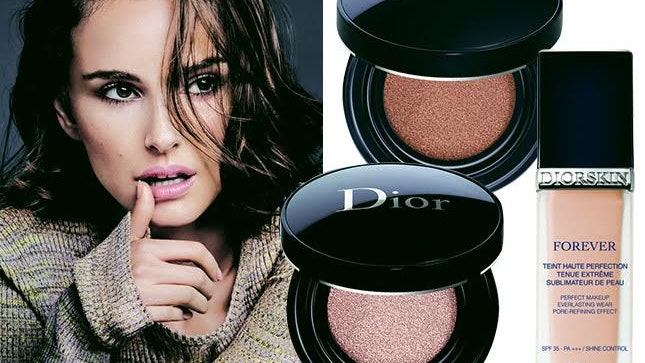 Новые тональные средства Diorskin Forever матирующий кушон и стойкий крем