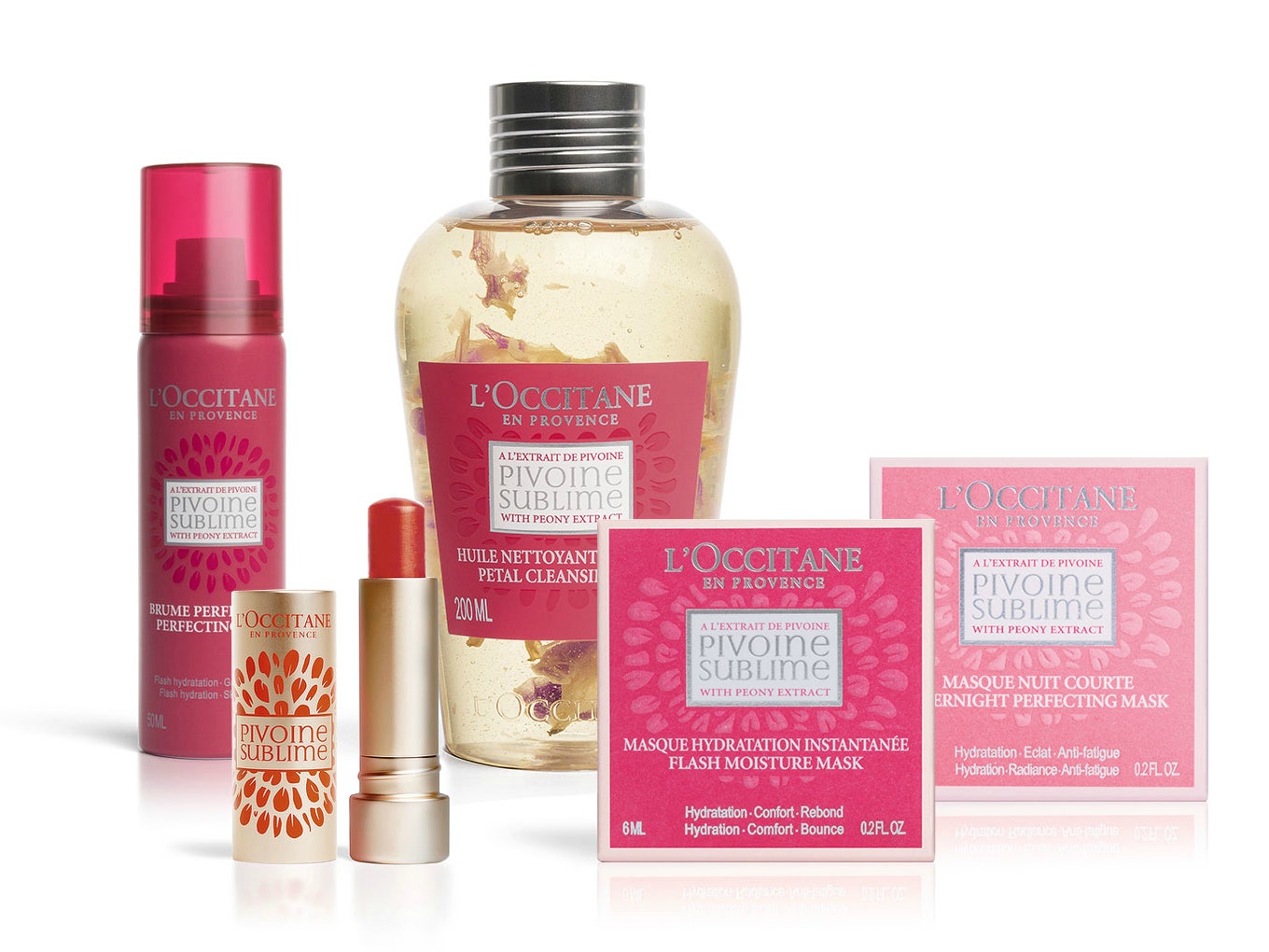 Нежность пиона: новые средства для ухода за кожей лица L’Occitane